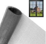 Malla Mosquitera 1.20X50Mt Fibra Vidrio Gris Cerram-1758832477188