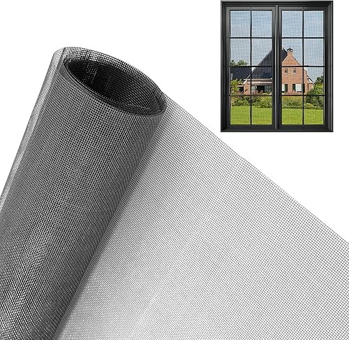 Malla Mosquitera 1.20X50Mt Fibra Vidrio Gris Cerram-1758832477188