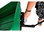 Carro De Arrastre Jardin Tolva Plastico 89X55X93Cm 250Kg Verde Cerram-1758891824121