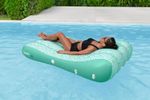 Flotador Inflable 175X94X40Cm Reposera Con Sombra Verde Bestway-1758892483177