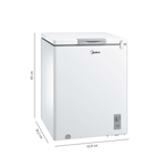 Conservadora Horizontal 142 Litros Midea-1758893493895