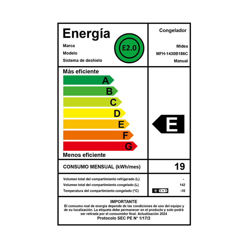 Conservadora Horizontal 142 Litros Midea-1758893504535