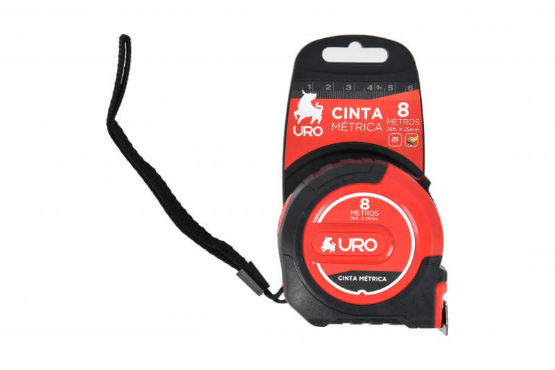Huincha De Medir 8Mt/26Ft X 25Mm Uro-1759149949188
