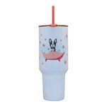 Termo Agua 40 Oz Mug Pet Flowers-1759151255313