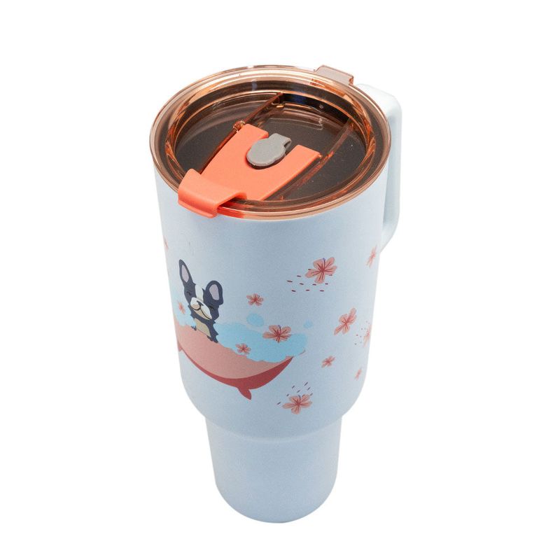 Termo Agua 40 Oz Mug Pet Flowers-1759151289316