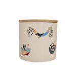 Contenedor Tapa Bamboo Pet Flowers 500Ml-1759152013797