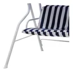 Sillón Columpio Azul-Blanco 170X110X153Cm Casa Viva-1758892766093