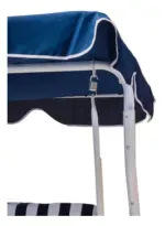 Sillón Columpio Azul-Blanco 170X110X153Cm Casa Viva-1758892771712