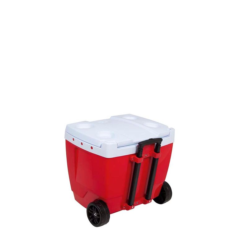 Cooler Nevera 42 Litros Rojo Con Ruedas  51.5X43.5X46Cm Mor -1759418905766