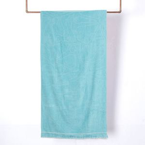 Toalla De Playa 80X160Cm 3D Flores Turquesa Mashini