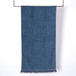 Toalla De Playa 80X160Cm 3D Flores Azul Mashini-1759420461344