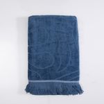 Toalla De Playa 80X160Cm 3D Flores Azul Mashini-1759420546650