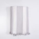 Toalla De Playa 80X160Cm Turca Rayas Beige Blanco Mashini-1759420682778