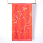 Toalla De Playa 100X180Cm Jacquard Crab Mashini-1759423106182