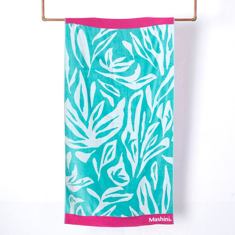 Toalla De Playa 100X180Cm Jacquard Garden Mashini-1759423132429