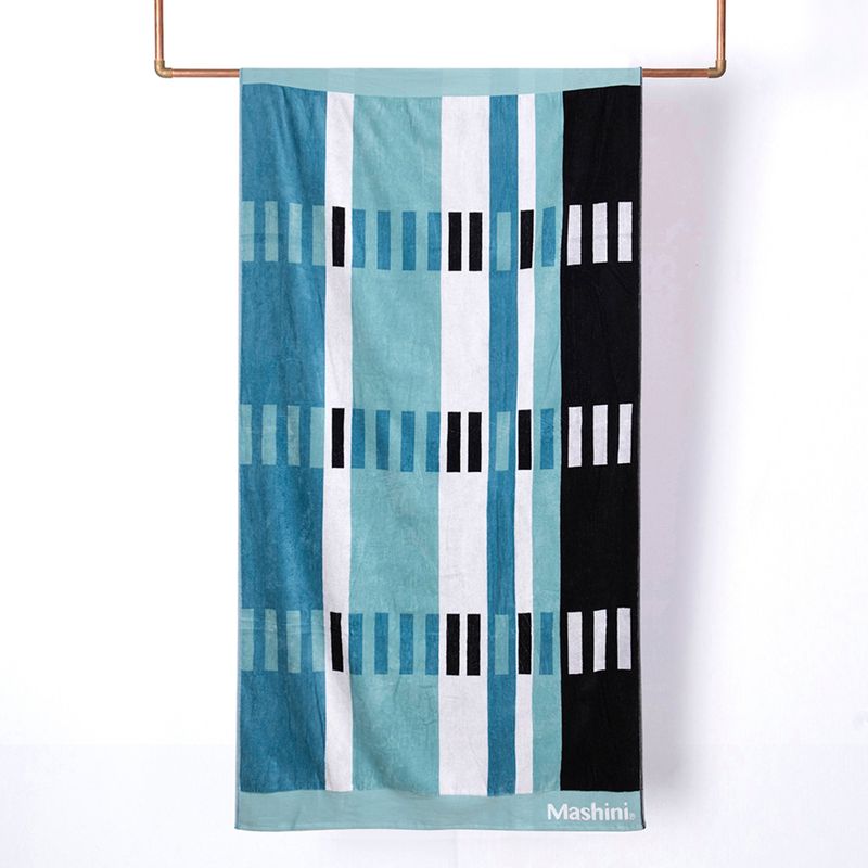 Toalla De Playa 100X180Cm Jacquard Piano Mashini-1759423167785