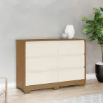 Comoda 6 Cajones Ravena Nature Off White Henn-1759762381520