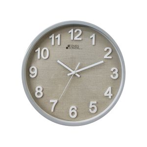 Reloj De Pared 11.8Cm Gris Times Tower & Co