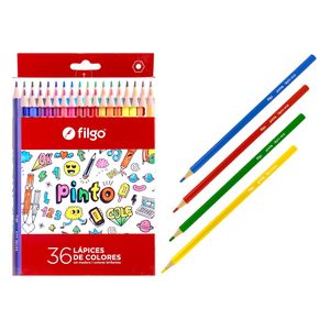 Lapiz Color 36 Unidades Filgo