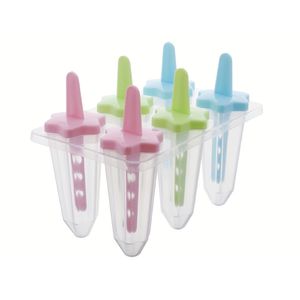 Molde Para Helado 6 Piezas Plastico Life Art
