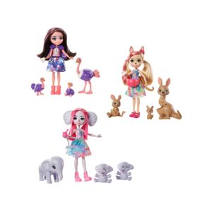 Muñeca Y Animalitos Enchantimals