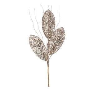 Flor De Navidad Oro Rosa 36Cm Miro