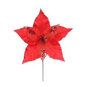 Flor De Navidad 27X30Cm Rojo Miro