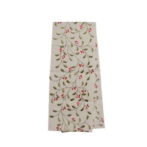 Camino De Mesa Navidad 33X180Cm Blanco Miro