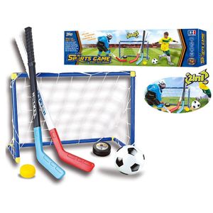 Arco De Futbol Y Hockey 57X5X16Cm Con Accesorios