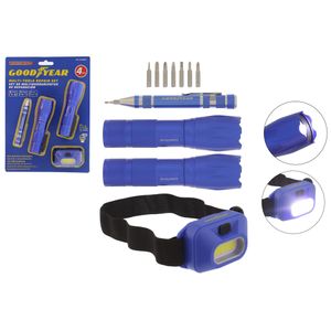 Linterna Led Set 4 Unidades Goodyear