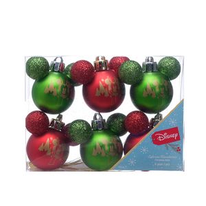 Esferas Navideñas 6 Unidades 6Cm Mickey Disney