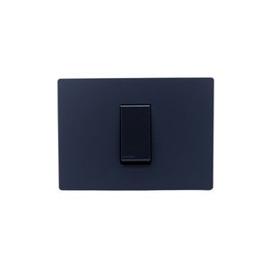 Interruptor Pulsador Timbre 16A 250V Noir Mate S33 Sinthesi