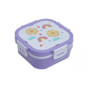 Tapper Hermetico 18.8X18.8X8.5Cm Morado/Rosado Windrose