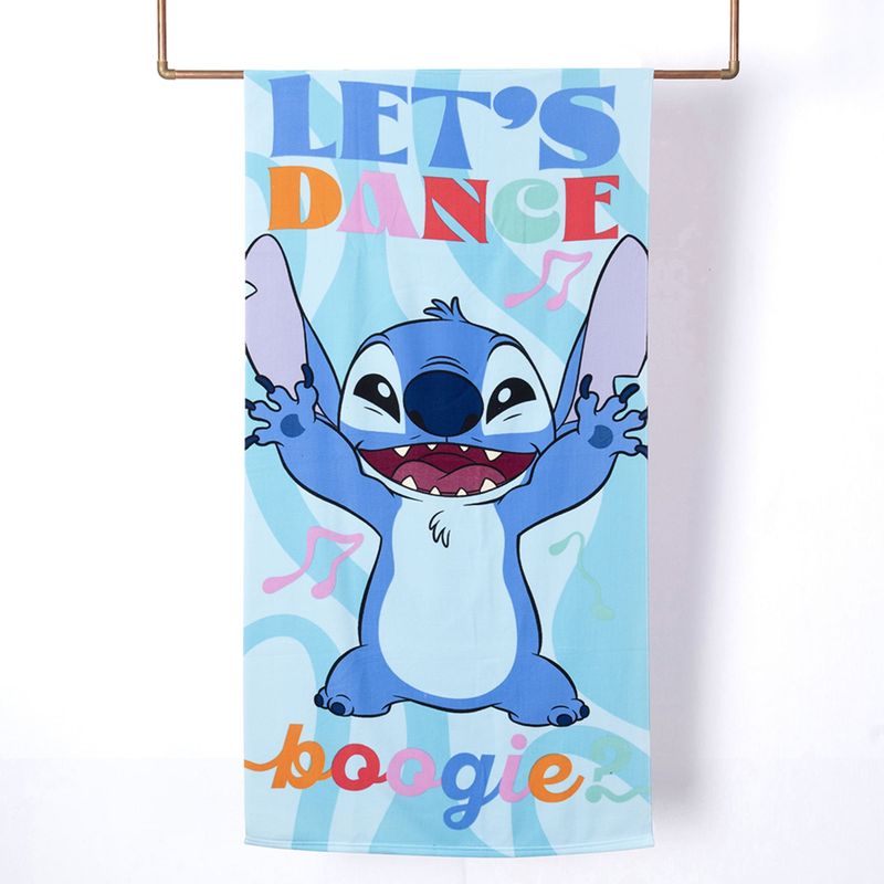 Toalla De Playa 70X140Cm + Frisbit Stitch Boggie Mashini-1761396693958