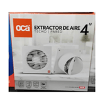 Extractor De Aire 4" Pared Techo Oca-1761398145827