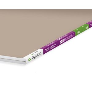 Plancha Yeso Carton Acustica  Borde Rebajado 1.20X2.40X10Mm