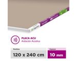 Plancha Yeso Carton Acustica  Borde Rebajado 1.20X2.40X10Mm-1761399385730