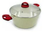 Olla Marmoleada Con Tapa De Vidrio 20Cm-1761402789554