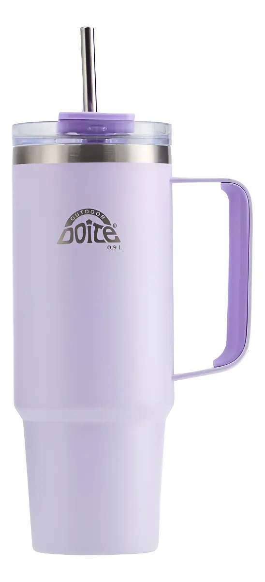 Vaso Termico 900Ml Con Bombilla Every Lilac Doite-1761403082904