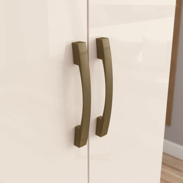 Closet 4 Puertas + 3 Cajones Caju Nature Henn-1761765114545