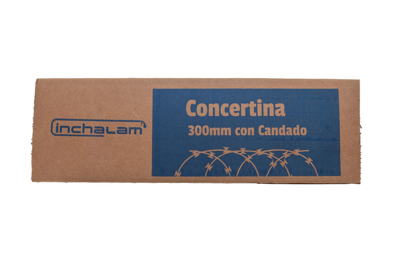 Concertina Corta Con Candado 300Mmx10Mt Caja Inchalam-1762182396269