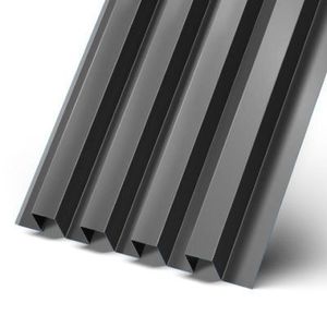 Panel Cuadroforma Prepintado Gris Pizarra 0.4X368X3000Mm