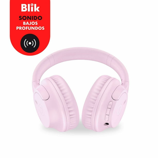 Audifonos Inalambricos Over Ear Soul 250 Rosado Blik-1762287484982