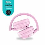 Audifonos Inalambricos Over Ear Soul 250 Rosado Blik-1762287494407