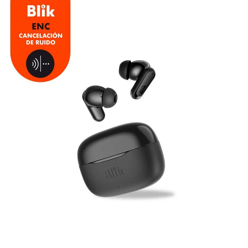 Audifonos Inalambricos In Ear Air 500 Negro Blik-1762287586161