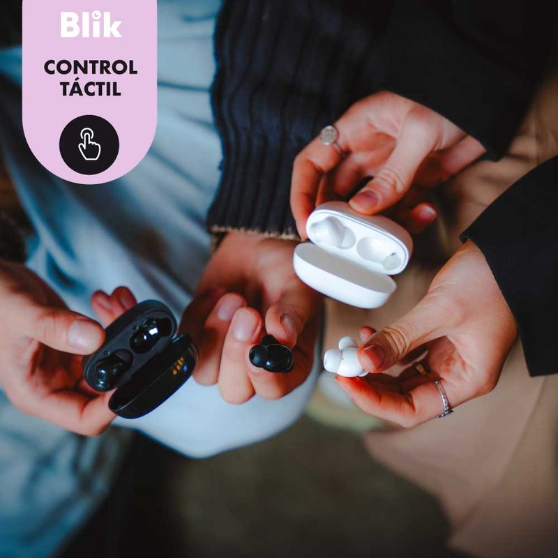 Audifonos Inalambricos In Ear Air 500 Negro Blik-1762287590991