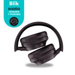 Audifonos Inalambricos Over Ear Soul 250 Negro Blik-1762287710318