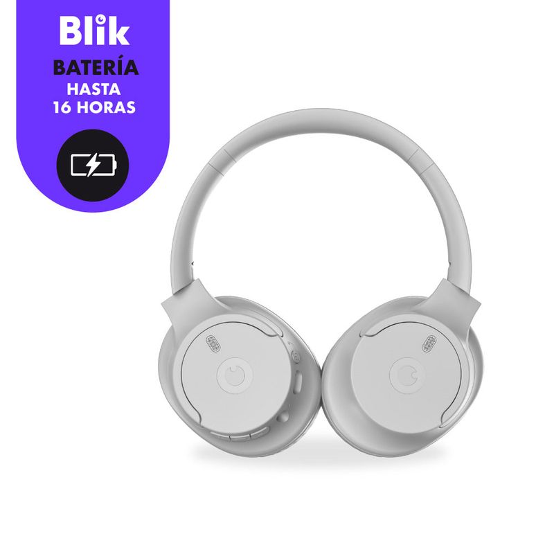 Audifonos Inalambricos Over Ear Soul 250 Gris Blik-1762287783715