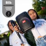 Parlante Karaoke Con Microfono Voice Blik-1762288059291