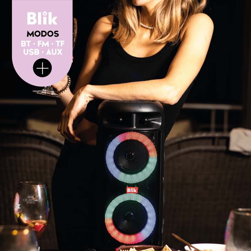 Parlante Karaoke Con Microfono Upsound 3 Blik-1762288129038